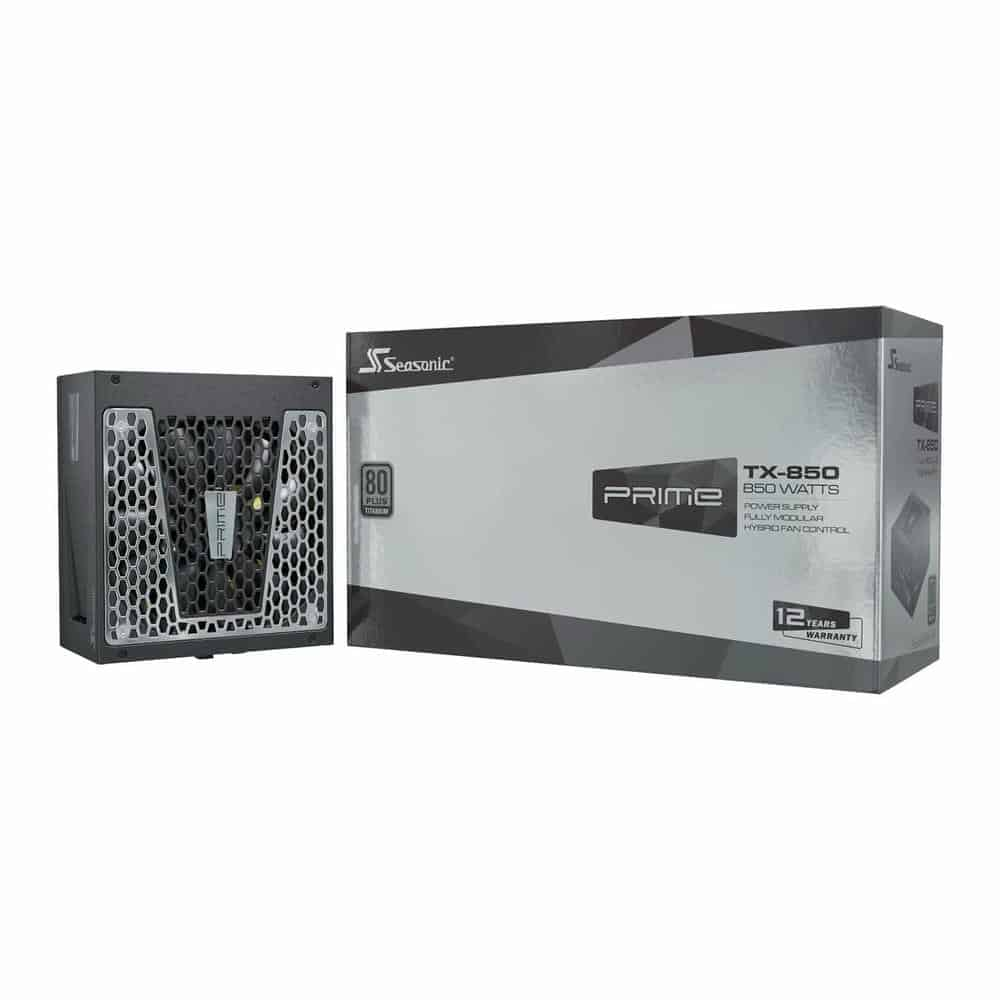 (image for) Seasonic PRIME TX 850 Watt Full Modular 80+ Titanium PSU/Power Supply